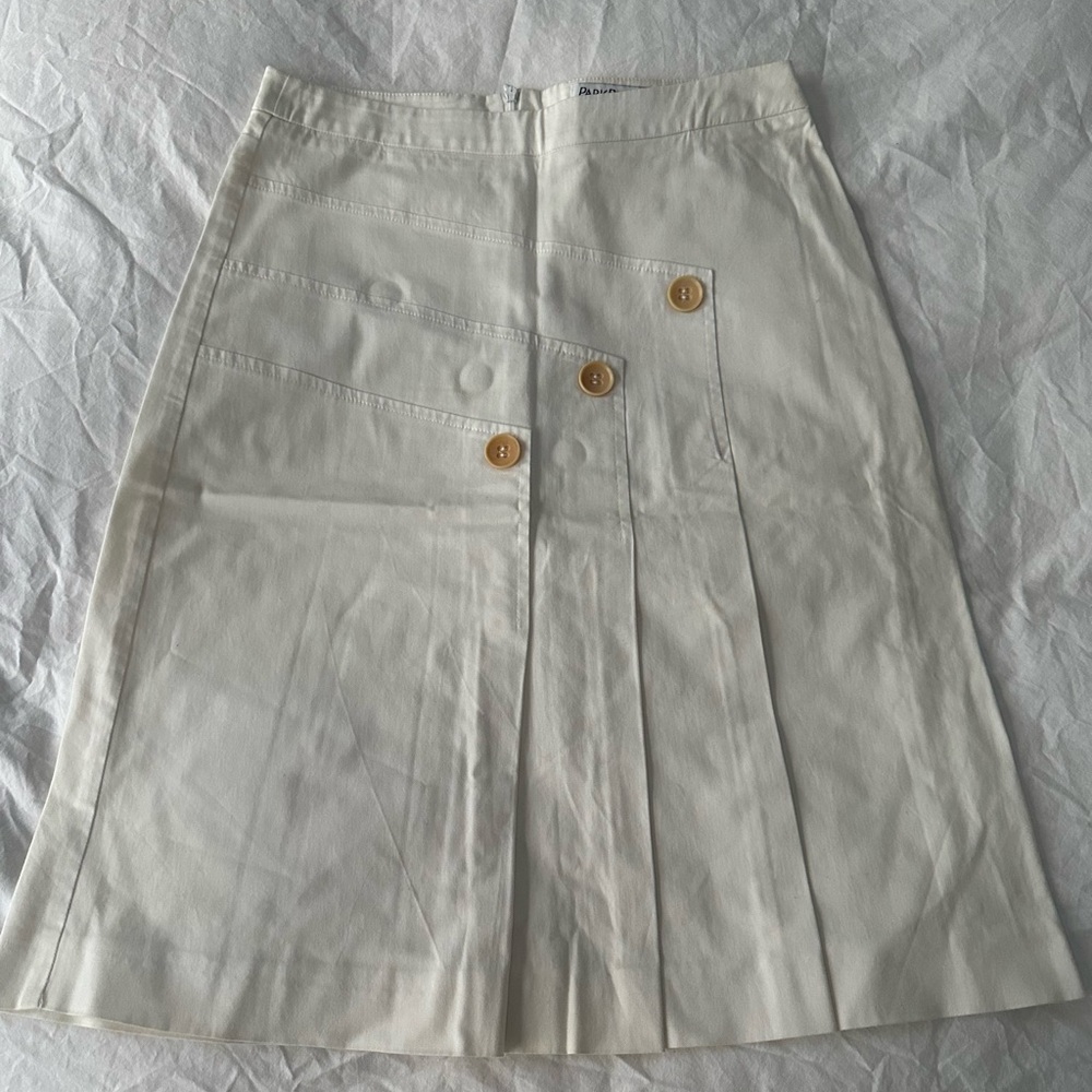 Park Bravo white skirt size 34 (size 0) knee length
